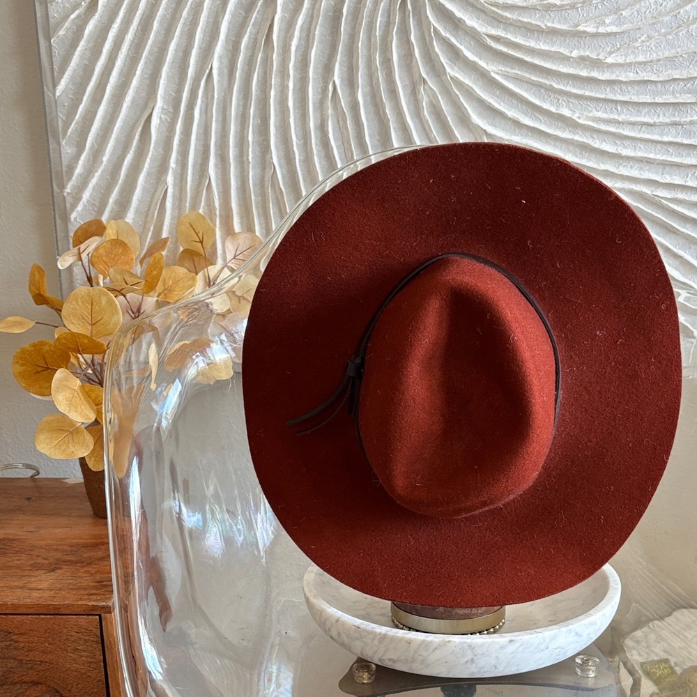 100% Wool Copper Fall Hat